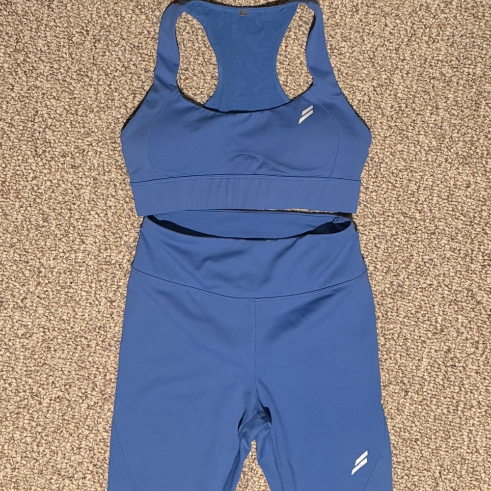 DoYouEven Blue Activewear Set